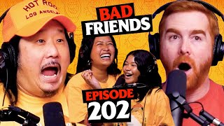 Barnacle Bobby amp Lice Balut w Rudy and Her Sister  Ep 202  Bad Friends [upl. by Zurek530]