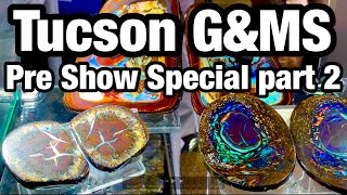 Tucson Gem and Mineral Show Pre Show Special part2 Opals Turquoise Sugilite amp Fortune Cookies [upl. by Maidie]