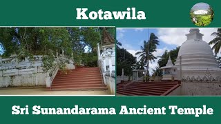 Sri Sunandarama Ancient Temple  Kotawila Kotawila matara kamburugamuwa [upl. by Aleahs]