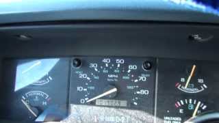 1993 Ford Aerostar XL Van Start up and walk around [upl. by Hinson]