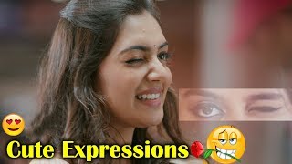 Dedicated to Expression Queen Nazriya Nazim  Cute Expressions  Volga Videos [upl. by Elnora]