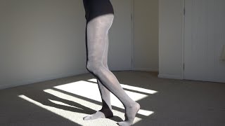 Wolford Satin Opaque 50 Tights Look [upl. by Luba285]