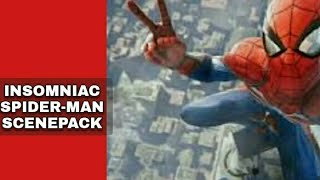 insomniac spiderman scenepack remake [upl. by Aleyak]