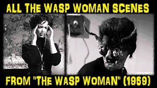 All The Wasp Woman Scenes From quotTHE WASP WOMANquot 1959 [upl. by Hallvard]