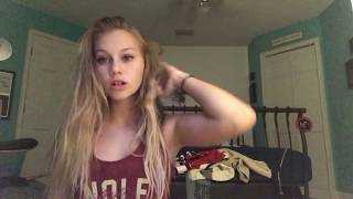 Katie Rae singing We Dont Have to Take Our Clothes Off  Ella Eyre [upl. by Atnwahsal]