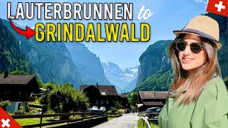 Switzerland 🇨🇭 Travel itinerary VlogLauterbrunnen to GrindelwaldSwiss Series Episeode4 [upl. by Marzi]