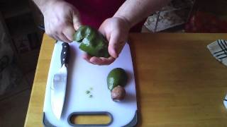 How to peel an avocado the easy way [upl. by Attennek372]