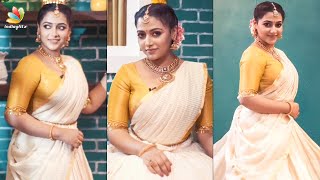 ദാവണിയിൽ സുന്ദരിയായി Anu sithara Onam Celebtation Shorts [upl. by Rida]