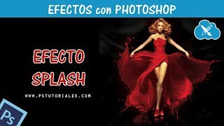 Efecto Splash  Photoshop Tutorial [upl. by Aneeras]