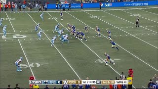 Winnipeg Blue Bombers vs Toronto Argonauts Week 17 Full Game 2023 [upl. by Lehcar]