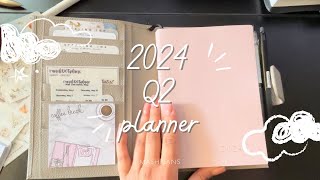 I SWITCHED MY PLANNER SETUP FOR 2024 Sterling Ink Common planner Weeks to B6 [upl. by Efrem]