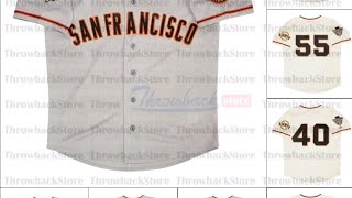 DHGATE Online Jersey Review and unwrapping Tim Lincecum San Francisco Giants JEGO Sports Gear [upl. by Cates368]