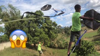 Chichigua Dominicana  Como Poner Frenillo Para Volar [upl. by Anircam85]