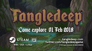 Tangledeep Launch Trailer Roguelike Dungeon Crawler [upl. by Yeslek]