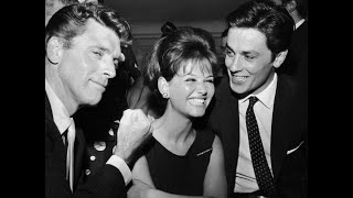 Alain Delon Claudia Cardinale Burt Lancaster 1962 Party in Rome Part 2 [upl. by Enilegna]