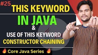 this keyword in Java Hindi [upl. by Zhang]