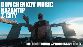 DUMCHENKOV  Live  4k Set on ZCITY Kazantip  Melodic Techno amp Progressive [upl. by Zanahs94]