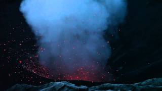 Powerful strombolian explosions in crater of Bromo Volcano 201011 eruption [upl. by Nehepts]