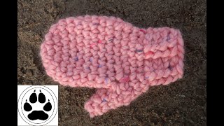 Rękawiczki z jednym palcem i ściągaczem na szydełku krok po kroku DIY crochet gloves [upl. by Gnat]