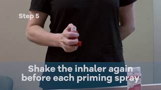 How to Prime an Asthma Inhaler [upl. by Leitao]