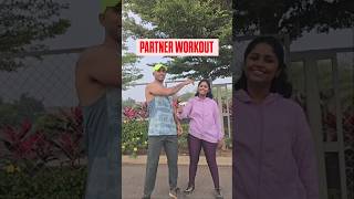 Partner workout partnerworkouts motivation cardio strengthtraining hiit motivation bodyweight [upl. by Hola]