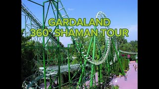 Gardaland 360° Shaman tour [upl. by Yenattirb874]