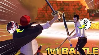 Shanks vs Mihawk 1v1 Ft XOPBR  One Piece Bounty Rush [upl. by Asillem529]