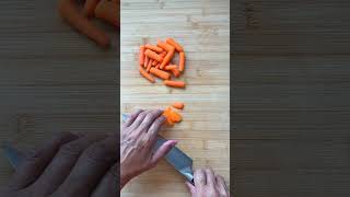 Vegetable Prep 101 How To Cut Carrots for StirFry [upl. by Haldis]