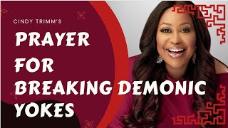 DR CINDY TRIMMS WARFARE PRAYERS FOR BREAKING DEMONIC YOKES [upl. by Sinclare403]