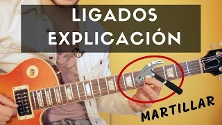 Aprende la Técnica de Ligados Hammer on y Pull Of en la Guitarra  Explicación Detallada [upl. by Aseel542]