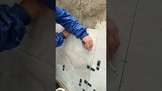 Tiles Installation 😱❤️ Cutting Tips trendingshorts tiles ytshorts installation cuttingskills [upl. by Mischa]