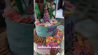 Encanto themed 2 tier mini cake isabelamadrigal [upl. by Ajnin868]