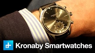 Kronaby Hybrid Smartwatches  Hands On [upl. by Vitoria]