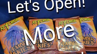 Keyforge Lets Open MORE Aember Skies [upl. by Hillari164]