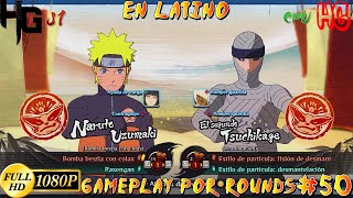 Naruto Shippuden Ultimate Storm 4 l Naruto y Hinata Vs El Segundo Tsuchikage y Darui l HD 1080p [upl. by Odericus]