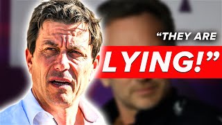 NEW LEAK Toto Wolff PUTS PRESSURE on Red Bull F1 [upl. by Yanaton]