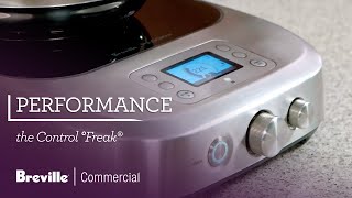 the Control °Freak®  How to program recipes using the Create function  Breville Commercial [upl. by Ayotaj]