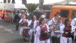 CARNAVAL DE TEGUISE LANZAROTE  PASACALLE [upl. by Ennovyahs]