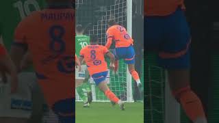 Ce banger  🥵🐀 om football marseille foot goal short shortfootball [upl. by Niveg]