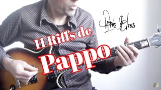 Como tocar Riffs de Pappo´s Blues [upl. by Paulo83]