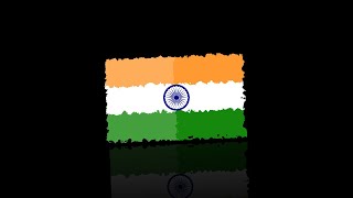 Wavy Flag Animation Effects using CSS amp SVG  Happy Independence Day of India 2020 [upl. by Redwine]