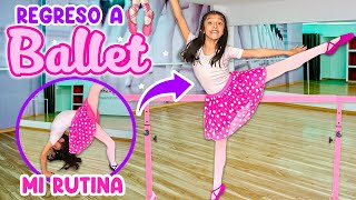 🩰¡REGRESE A BALLETMI RUTINA FAVORITA🥰l Yo soy Aranza 💕 [upl. by Faust]