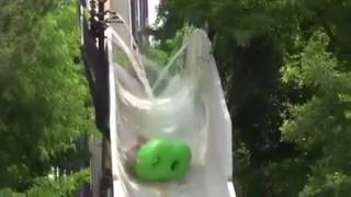 Epic Slip and Slide Fails Compilation Funniest Water Slide Gone Wild [upl. by Pandolfi]