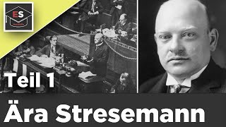 Ära Stresemann  Krisenjahr 1923  DawesPlan  Hyperinflation  Ära Stresemann erklärt Teil 1 [upl. by Robenia]