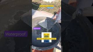 Waterproof Cement interior waterproof how ultratechcement shocking viral construction shorts [upl. by Esele]