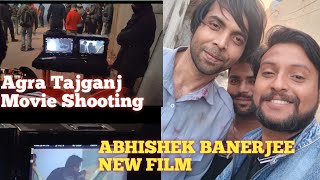 Agra Tajganj Movie Shooting  New Movie Shooting vlog  आगरा ताजगंज में फिल्म की शूटिंग viral agra [upl. by Cordova]