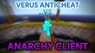 Using an ANARCHY CLIENT on Verus Anticheat Rusherhack [upl. by Jana]