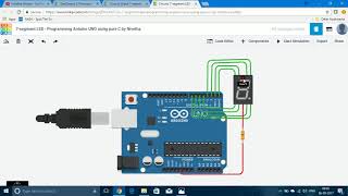 7 segment display  Programming Arduino UNOAVR ATmega328P using pure C Tutorial [upl. by Ahasuerus]