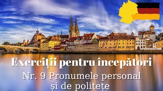 Exerciții de limba germană A1A2 Pronumele personal si de politete [upl. by Asilak]