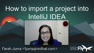 How to import a project into IntelliJ IDEA [upl. by Ydasahc18]